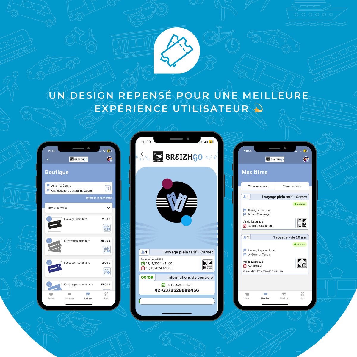 Refonte de l’application mTicket : un design repensé