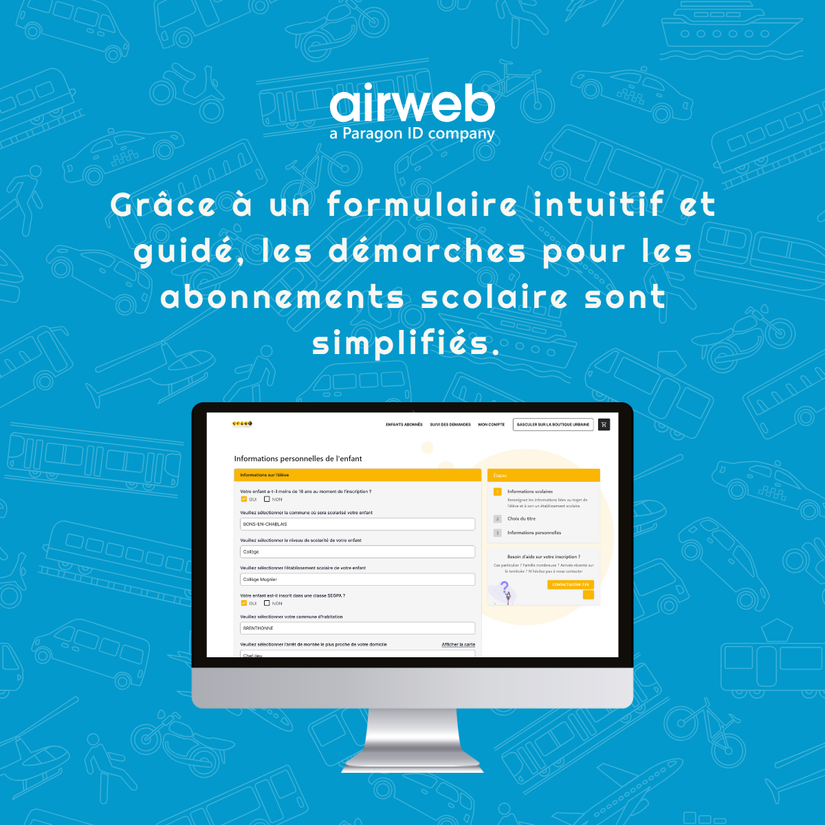 Simplifiez les inscriptions scolaires avec une solution digitale sur-mesure !